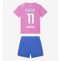 AC Milan Christian Pulisic #11 Replica Third Minikit 2023-24 Short Sleeve (+ pants)